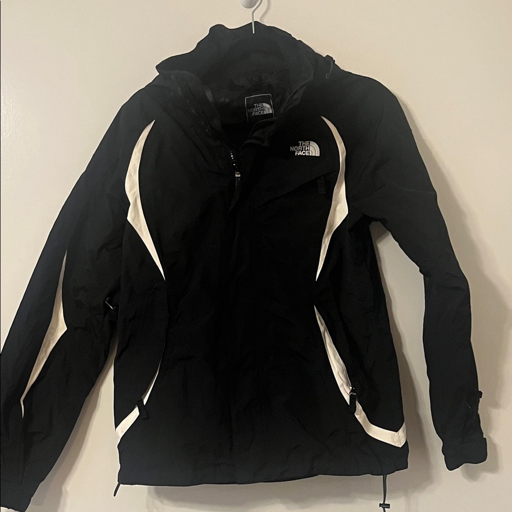 The North Face Women's Black and White Ski Jacket